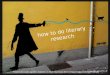Research Tips for Literature