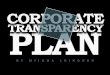 Corporate Transparency Plan