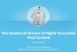 The Emotional Drivers of Highly Successful Viral Content