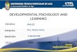 Development Psychology and Learning (II Bimestre)