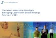 Emerging leaders for social change melbourne february 23 2011