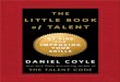 The Little Book of Talent - Daniel Coyle