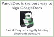 How to use PandaDoc Google Docs add-on