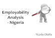 Employability analysis   nigeria