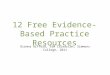 Great free resources for evidence-based practice