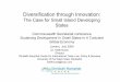 Diversifcation through innovation: The case for small island developing states