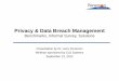 Privacy & Data Breach Management