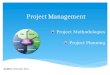 Project management methodologies and planning