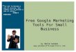 Free  Google  Marketing  Tools