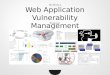 Web Application Vulnerability Management