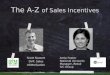 The A-Z of Sales Incentives