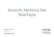 Search Metrics for Startups
