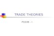 Trade theory(6)