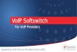 VoIP Softswitch for Service Providers