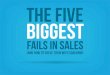 The Five Biggest Fails in Sales (and How to Solve Them With Coaching)