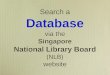 Search A Database Via NLB