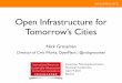 Open Infrastructure for Tomorrow’s Cities