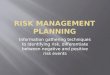 Risk management Planing