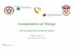 Computation of Things - Justyna Zander, Pieter Mosterman - H+ Summit @ Harvard
