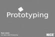 Prototyping for effective UX