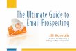 The Ultimate Guide To Email Prospecting