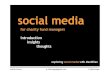 Social media -  an introduction for charity managers