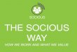 The Socious Way Culture Code: How We Work & What We Value