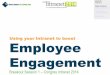 Using your Intranet to boost Employee Engagement