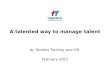 A talented way to manage talent February 2012