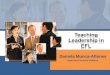 Teaching leadership in efl
