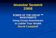 Using the Power of Group Investments to Build Wealth