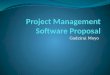 Project Management Software Proposal