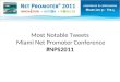 Talkable tweets from the Miami Net Promoter Conference