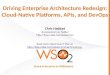 Driving Enterprise Architecture Redesign: Cloud-Native Platforms, APIs, and DevOps