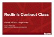 Redfin Contract Class - Irvine - October 30