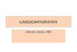 Cardiomyopathy My Lecture