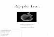 52991178 Global Final Paper Apple Inc
