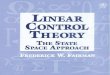 Linear Control Theory - The State Space Approach Frederick Walker Fairman