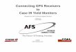 Adding GPS to AFS Combines