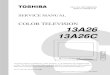 13A26 Toshiba Service Manual