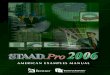 Excelente Manual de Staad Pro 2006