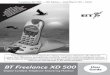 BT Freelance XD500 User Guide