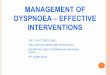 Management of Dyspnoea_Dr Yeat Choi Ling