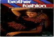 Brother Machine Knitting Fashion Magazine Issue 1 Vol 01