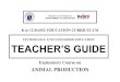 k to 12 Animal Production Teacher's Guide