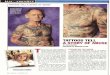 "Tattoos Tell a Story of Abuse" by Tim Coleman, Skin & Ink, October 2007