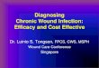 Dr Tongson - Diagnosing Chronic Wound Infection Efficacy and Cost Effective