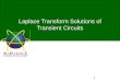 Laplace Solution Transient Circuits