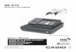 Casio SE S10M User Manual