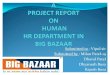60728778 Hrm Project Report on Big Bazaar